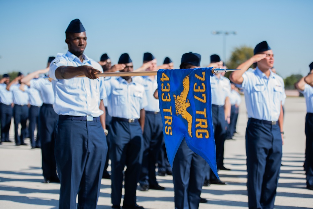 433rd Training Squadron Basic Military Training Graduation