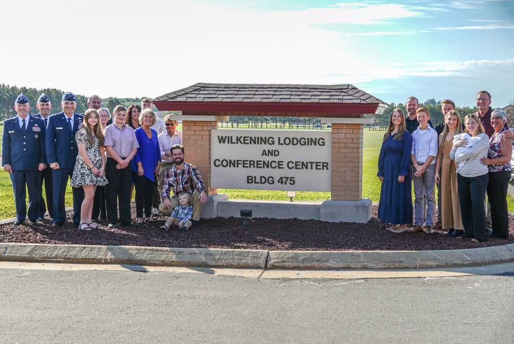 Volk Field names lodging, conference center after base’s champion