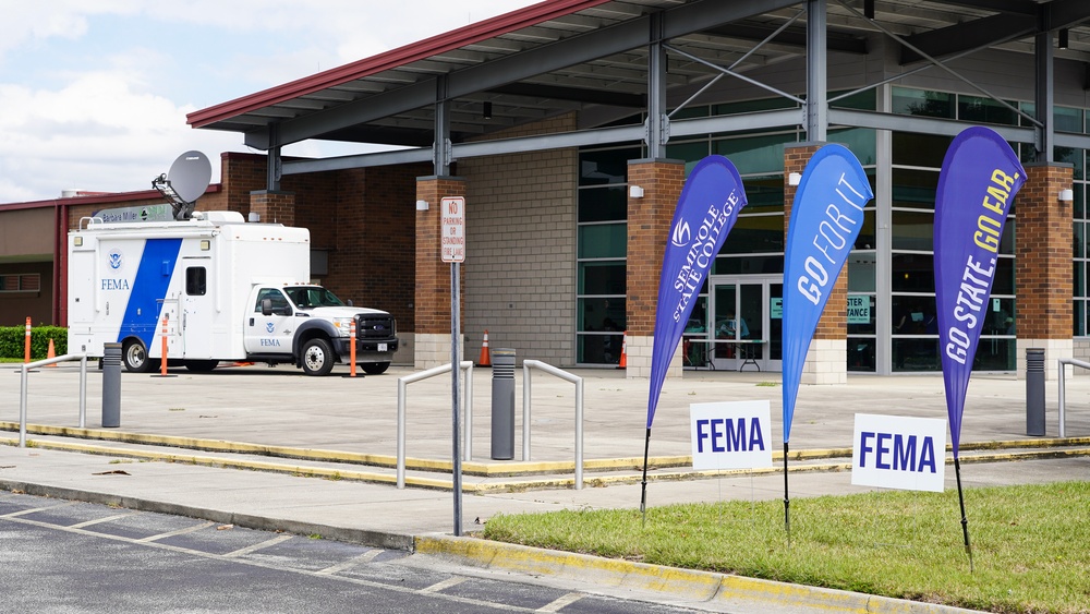 FEMA Disaster Recovery Center Opens in Sanford, Florida