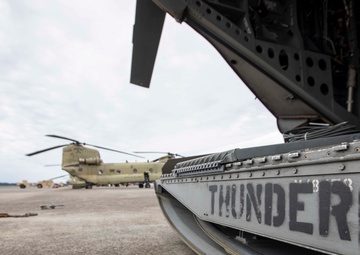 3rd Combat Aviation Brigade Soldiers Prepare for Hurricane Ian