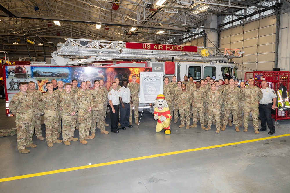 Dover AFB kicks off annual Fire Prevention Week