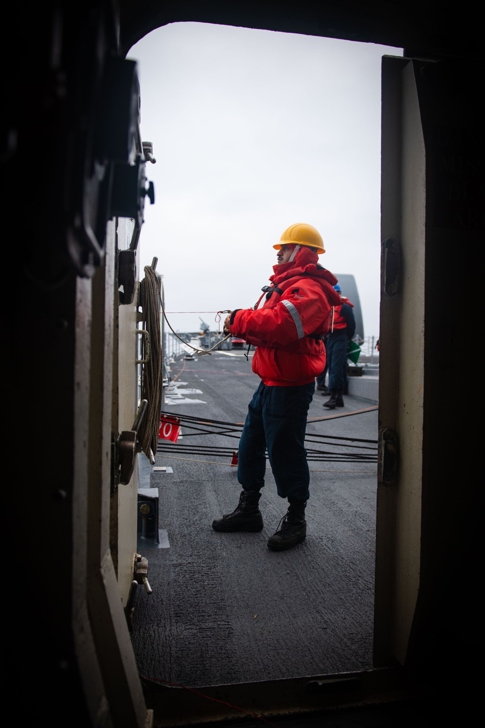 Bunker Hill Replenishment at Sea