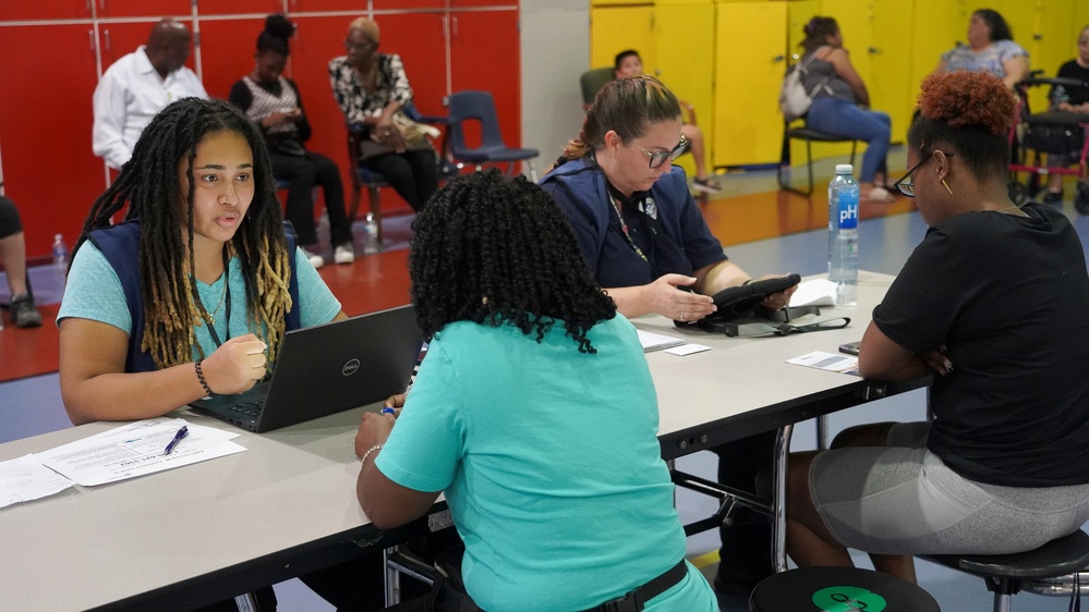 FEMA Mobile Registration Intake Center at Midway Safe Harbor Center