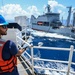 Coast Guard Cutter Midgett, Royal New Zealand Navy conduct refuel in South China Sea