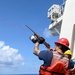 Coast Guard Cutter Midgett, Royal New Zealand Navy conduct refuel in South China Sea