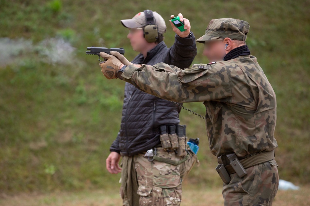 10th Special Forces Group conducts training with Polish 1st Territorial Defense Forces