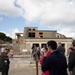 US Navy Sailors Tour the Palace of Knossos