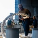 USS George H.W. Bush (CVN 77) departs Souda Bay, Greece