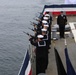 USS Lake Champlain Conducts Burial at Sea