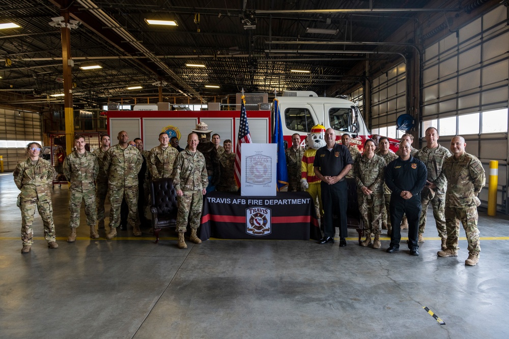 Fire Prevention Week proclamation signing