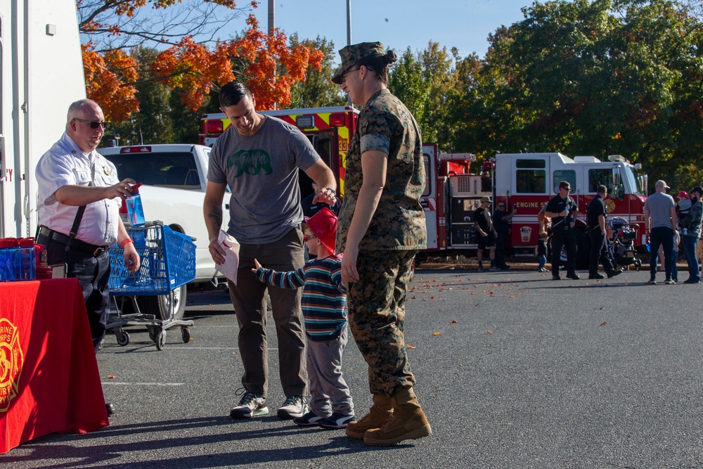 FIRE DEPARTMENT SPREADS AWARENESS OF FIRE PREVENTION TACTICS