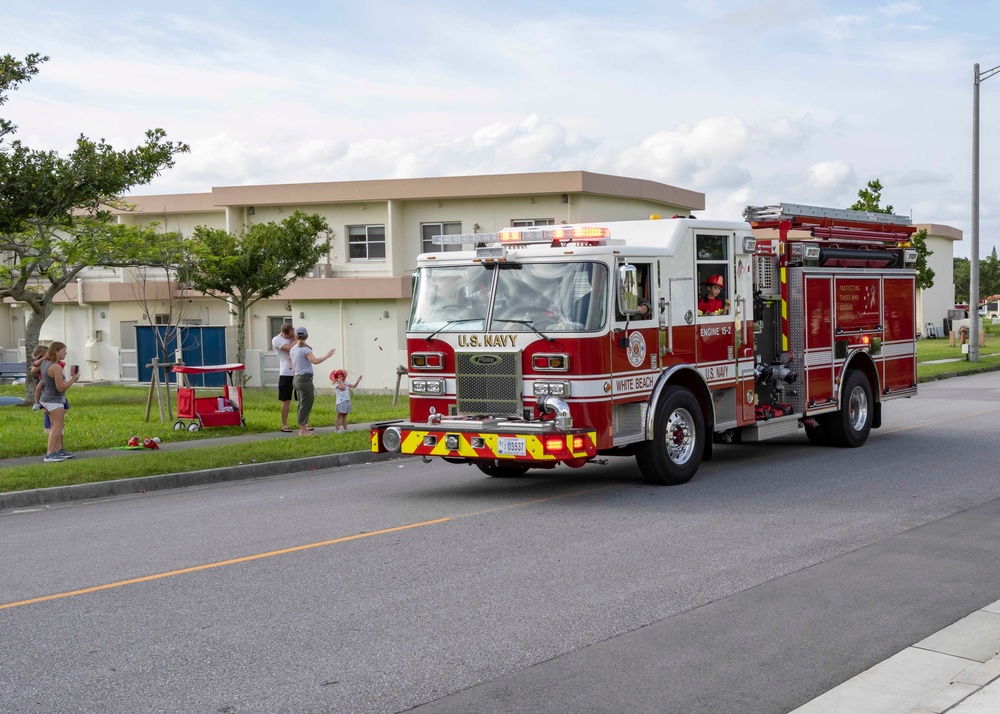 Kadena Fire Truck Parade 2022