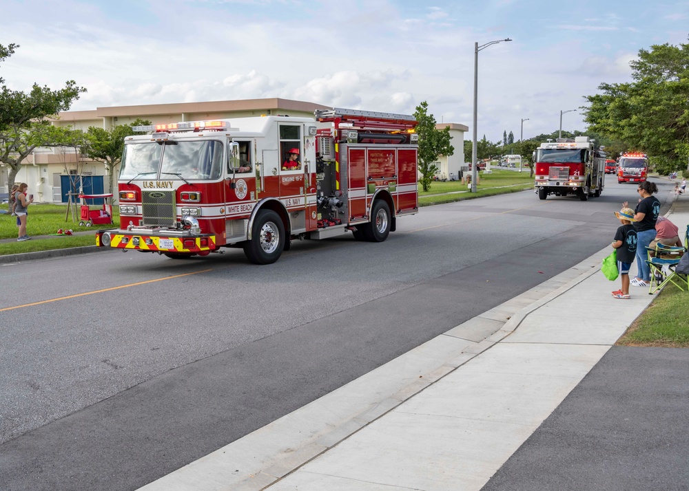 Kadena Fire Truck Parade 2022