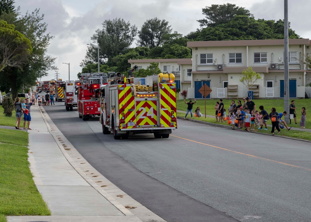 Kadena Fire Truck Parade 2022