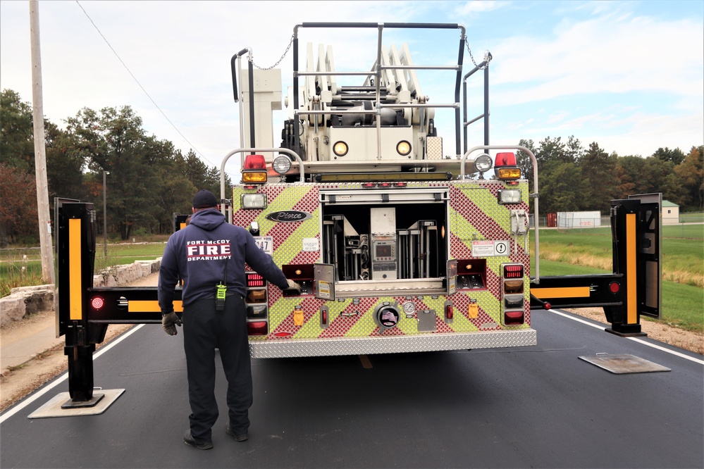 Fort McCoy DES Fire Department renews special accreditation