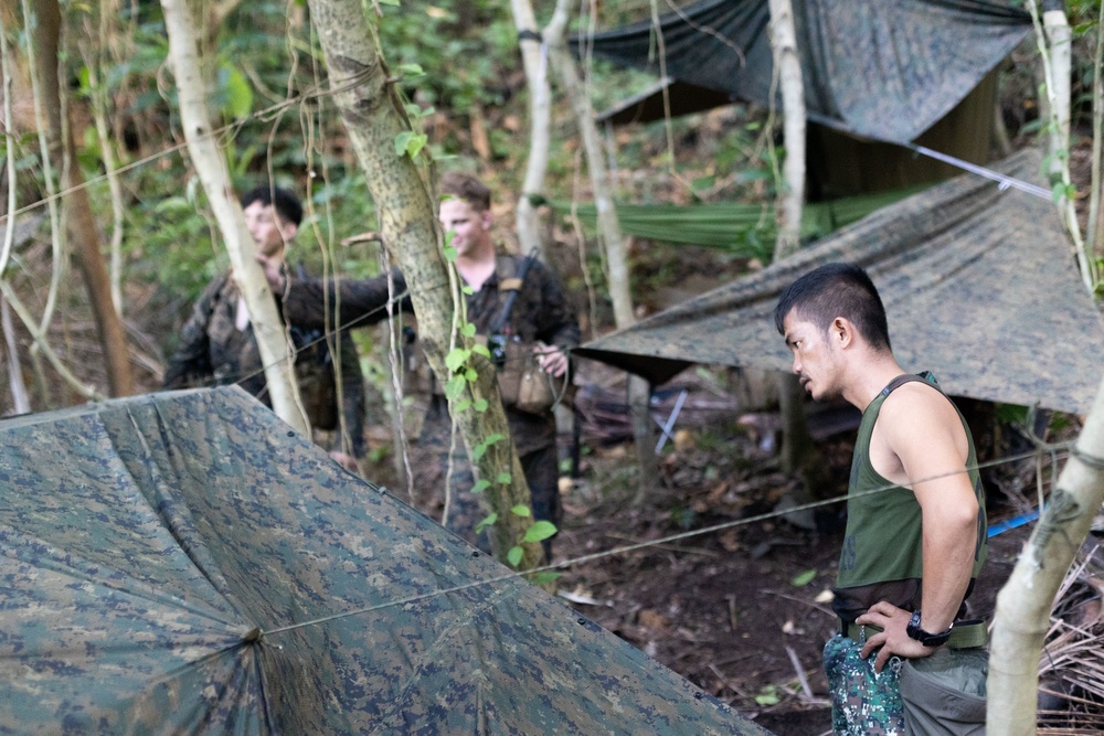 U.S. Marine Reconnaissance Force, Philippine Marine Reconnaissance Force Set Up Camp During KAMANDAG 6