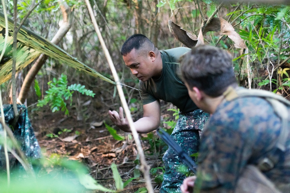 U.S. Marine Reconnaissance Force, Philippine Marine Reconnaissance Force Set Up Camp During KAMANDAG 6