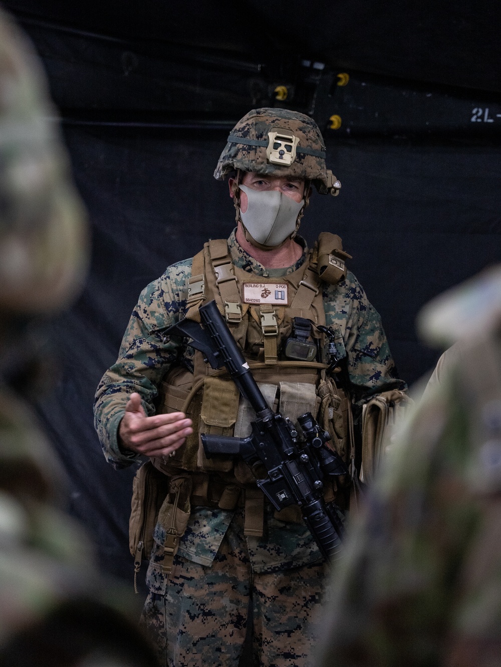 Resolute Dragon 22 | U.S. Marines and JGSDF soldiers conduct Static Weapons Display