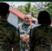 3rd Marine Brigade commanding general speaks with U.S. Marines