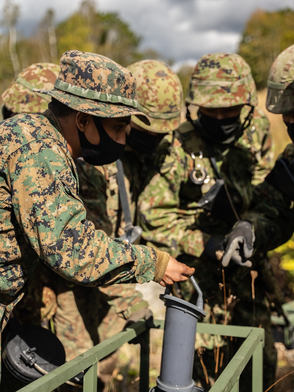 Resolute Dragon 22 | CLR 3 Marines Conduct Bilateral Water Purification Training