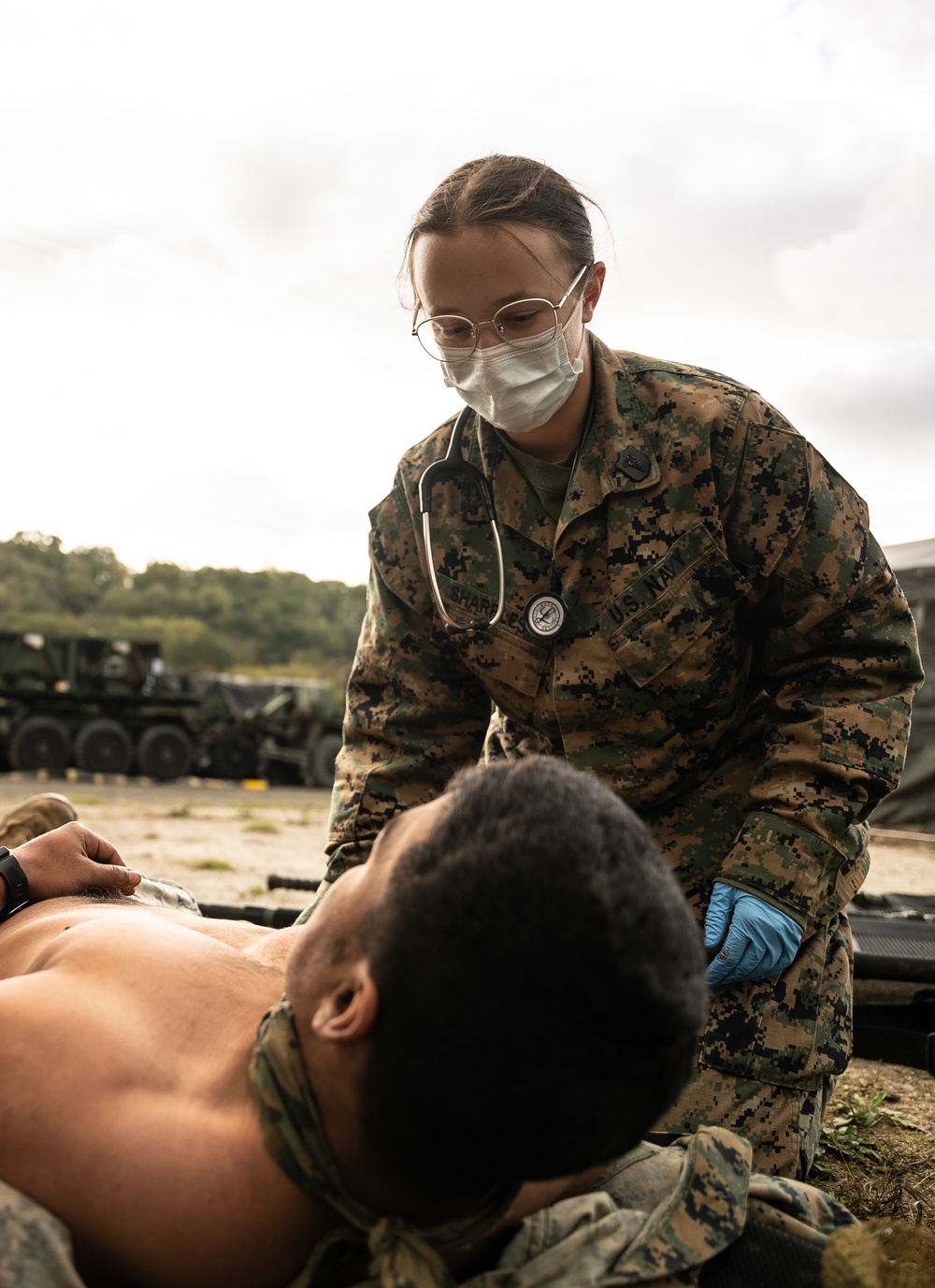 Resolute Dragon 22 | U.S. Marines and JGSDF soldiers conduct a Mass Casualty Drill Resolute Dragon 22 | U.S. Marines and JGSDF soldiers conduct a Mass Casualty Drill