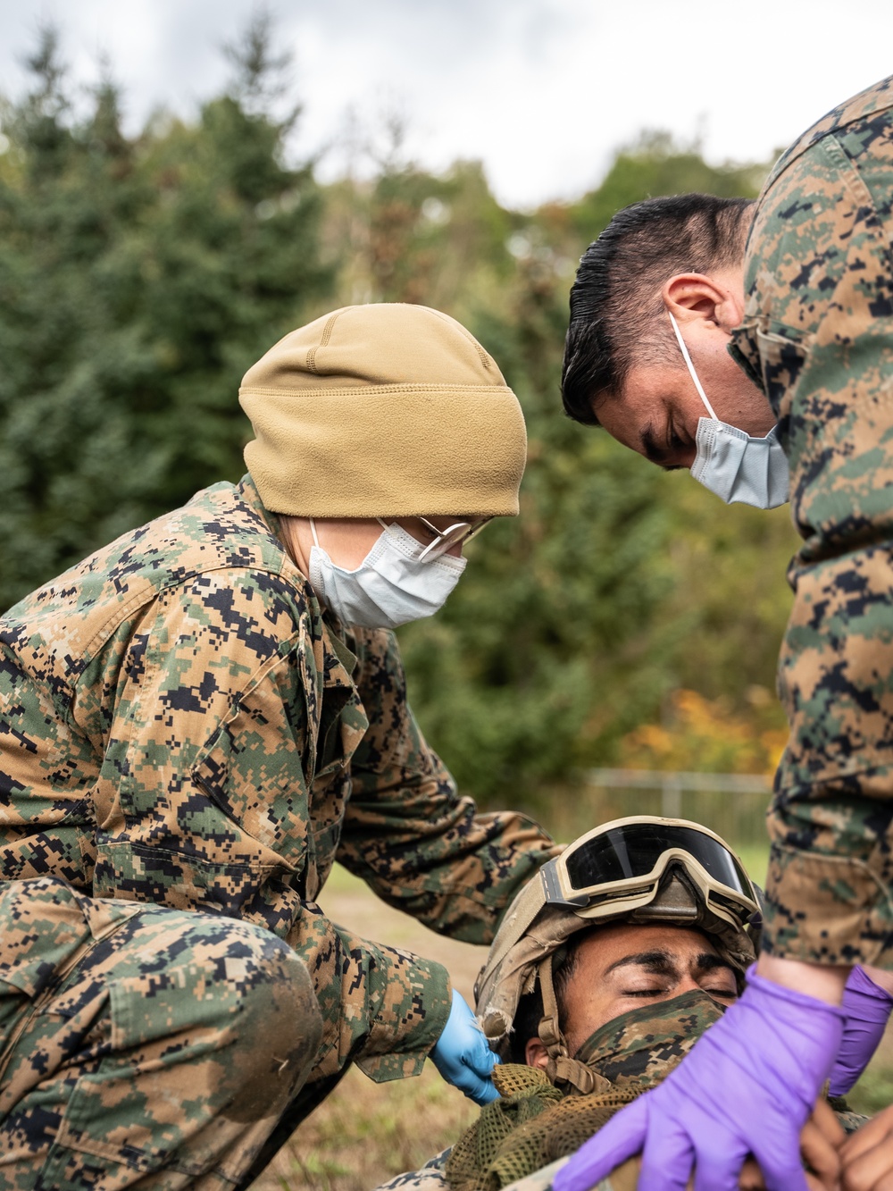 Resolute Dragon 22 | U.S. Marines and JGSDF soldiers conduct a Mass Casualty Drill Resolute Dragon 22 | U.S. Marines and JGSDF soldiers conduct a Mass Casualty Drill