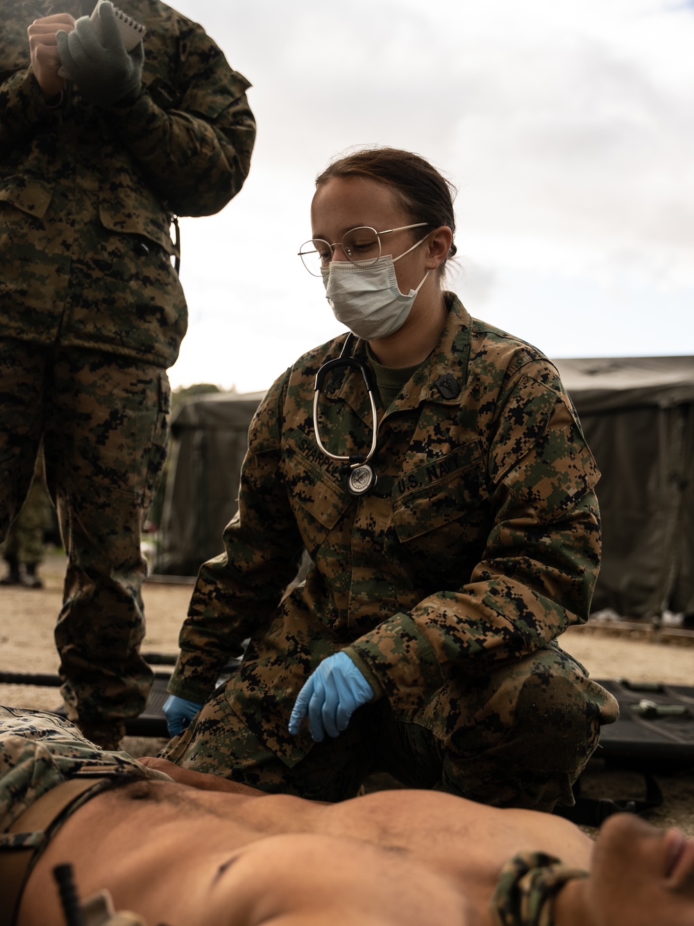 Resolute Dragon 22 | U.S. Marines and JGSDF soldiers conduct a Mass Casualty Drill Resolute Dragon 22 | U.S. Marines and JGSDF soldiers conduct a Mass Casualty Drill