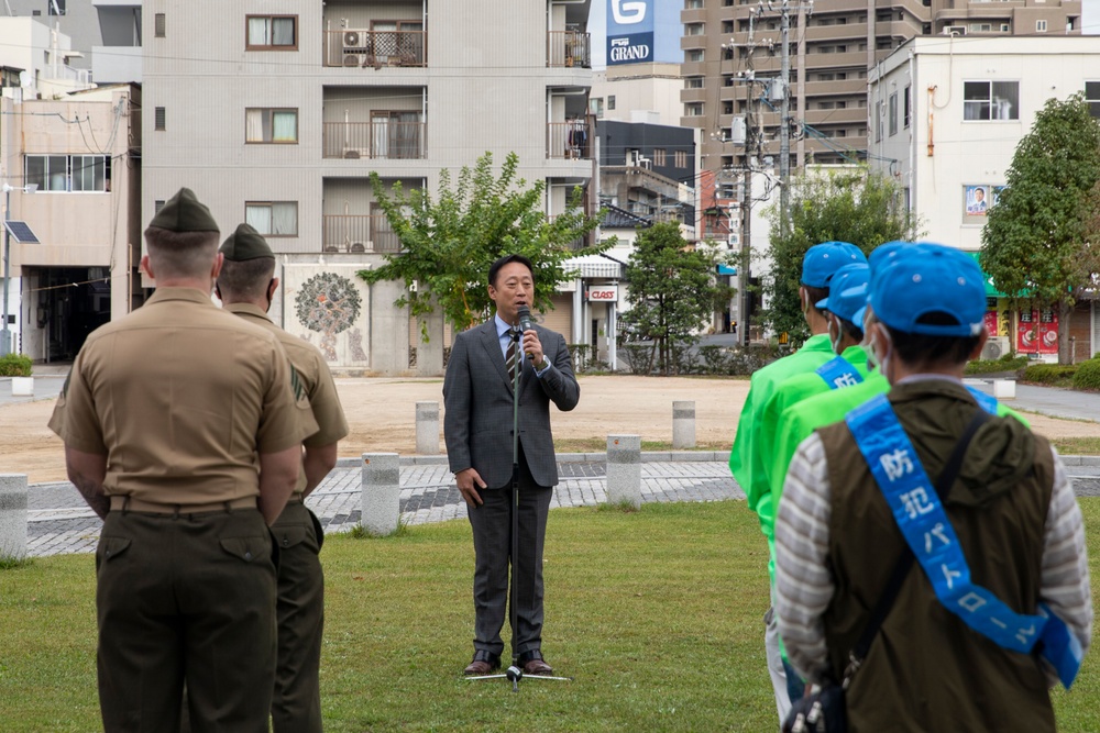 It Takes All of Us: Iwakuni Police Department, MCAS Iwakuni host Crime Prevention Ceremony