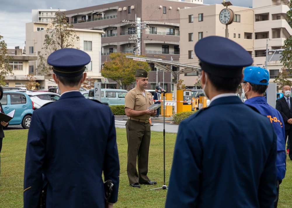 It Takes All of Us: Iwakuni Police Department, MCAS Iwakuni host Crime Prevention Ceremony