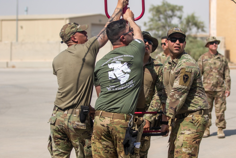 Soldiers Conduct Emergency Deployment Readiness Exercise