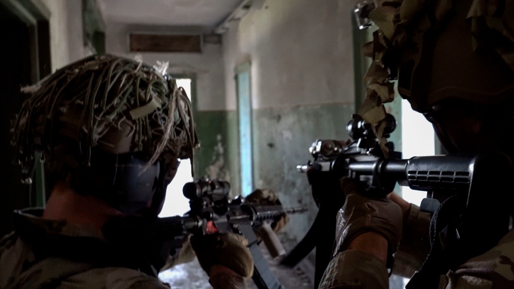 101st Airborne Division conducts Close Quarters Battle training