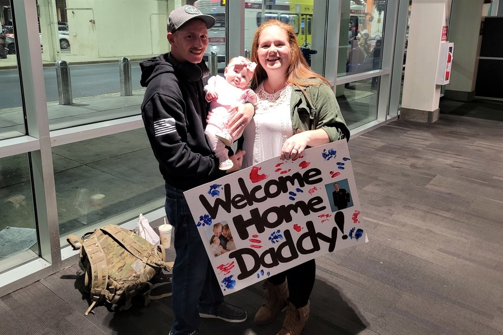 1067th Composite Truck Co. returns from Middle East deployment
