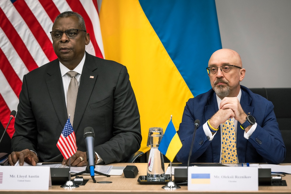 DVIDS - Images - Secretary Austin Hosts Sixth Ukraine Defense Contact ...