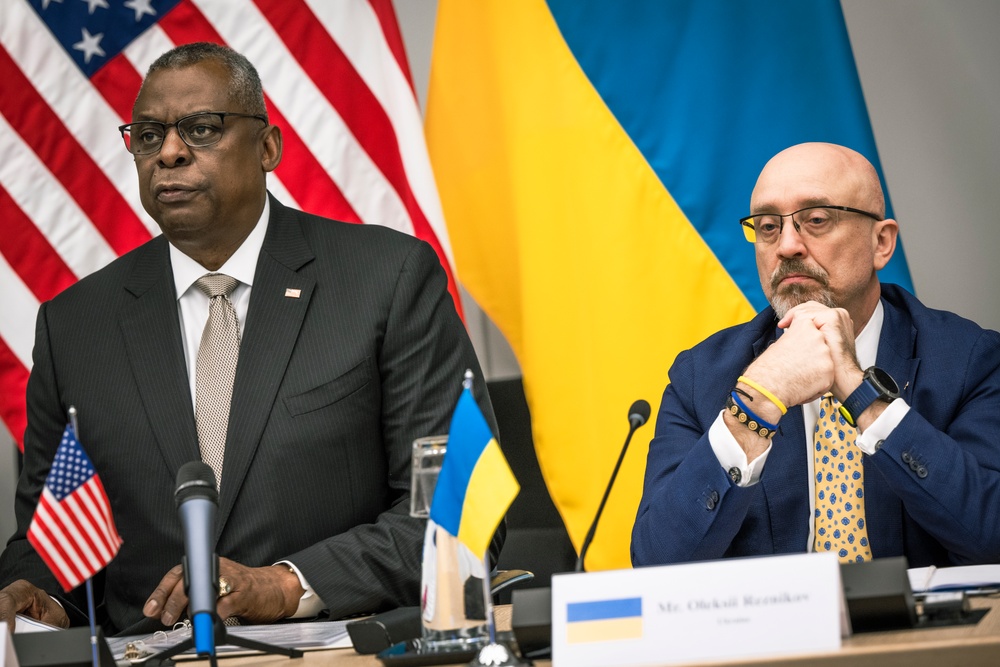 Secretary Austin Hosts Sixth Ukraine Defense Contact Group