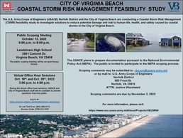 Virginia Beach coastal storm risk management study by USACE, city looking for public feedback