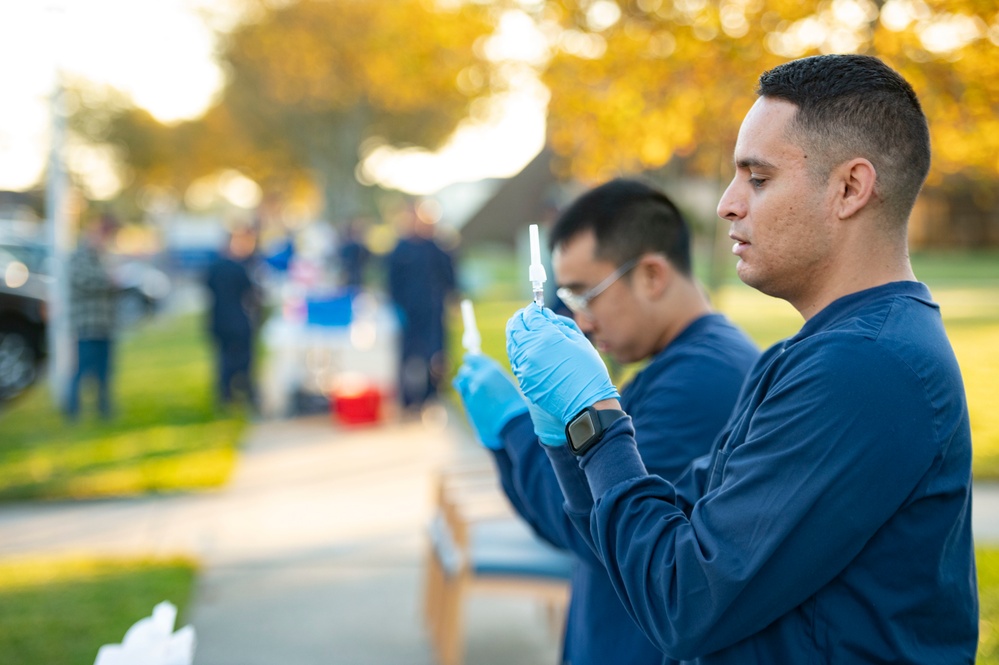 TCCM holds Drive-Thru Flu Clinic