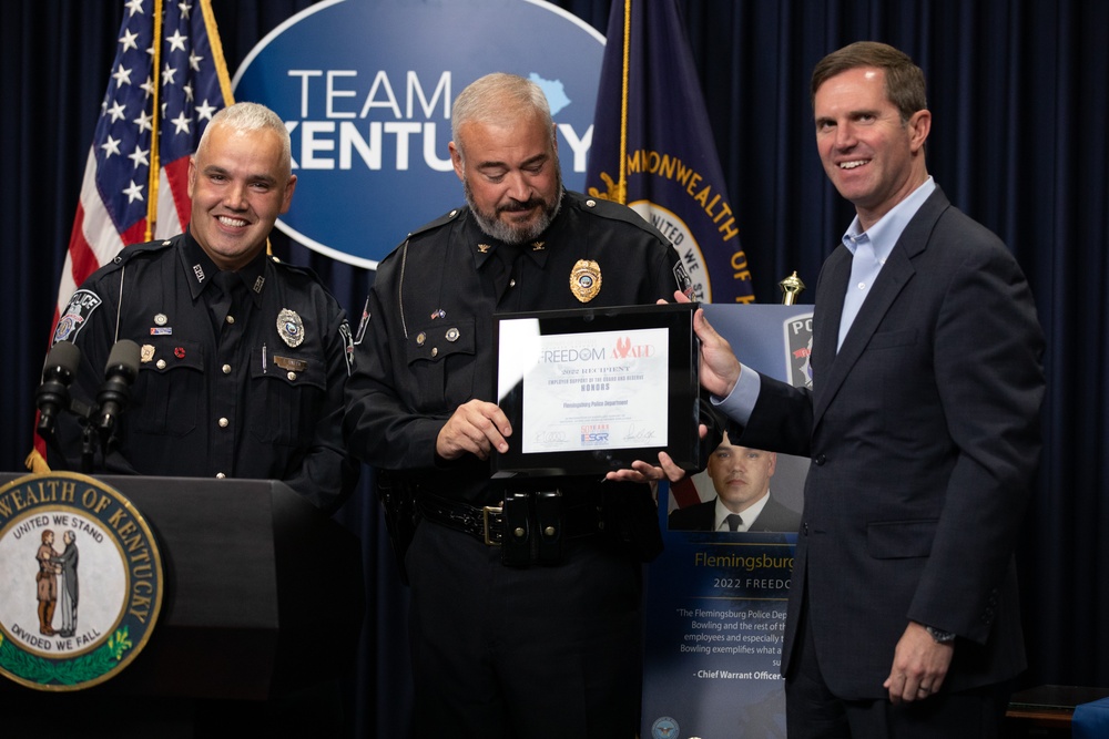 Kentucky Guard employer receives Freedom Award
