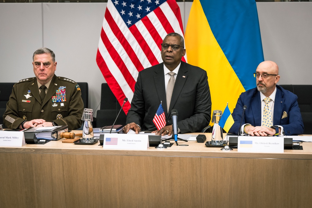 Secretary Austin Hosts Sixth Ukraine Defense Contact Group