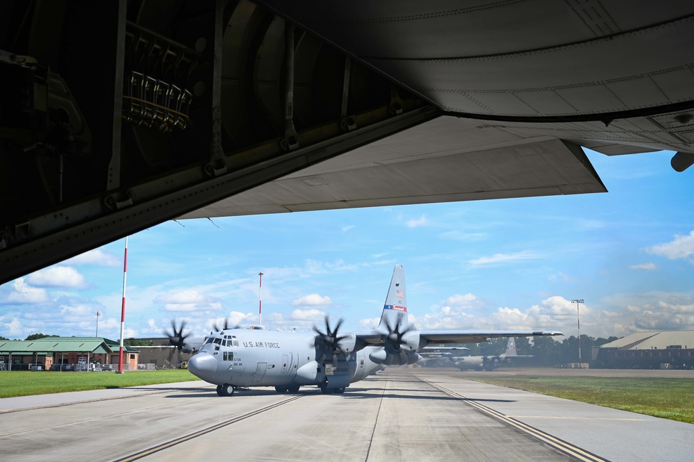 The 165th Airlift Wing showcases C-130H fleet modernization