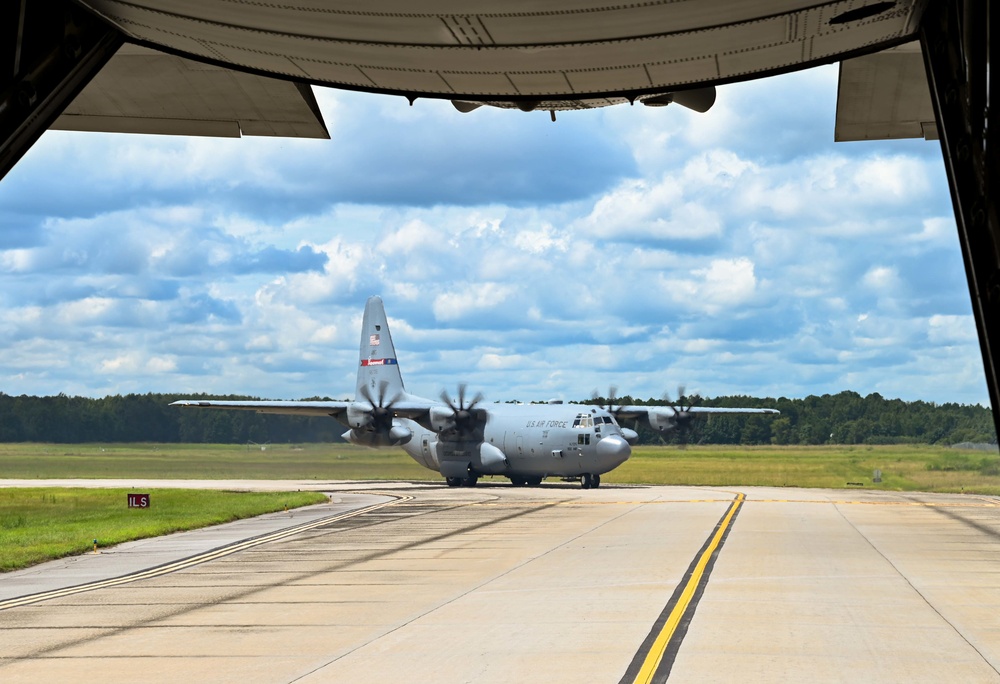 The 165th Airlift Wing showcases C-130H fleet modernization