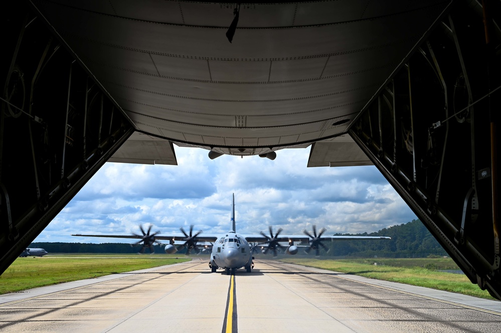 The 165th Airlift Wing showcases C-130H fleet modernization