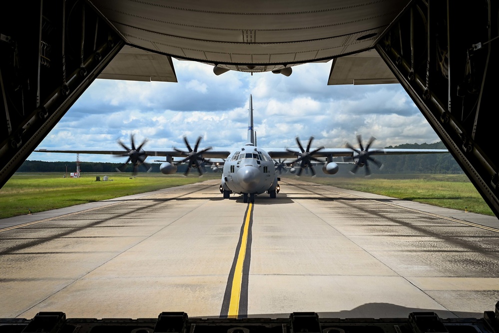 The 165th Airlift Wing showcases C-130H fleet modernization