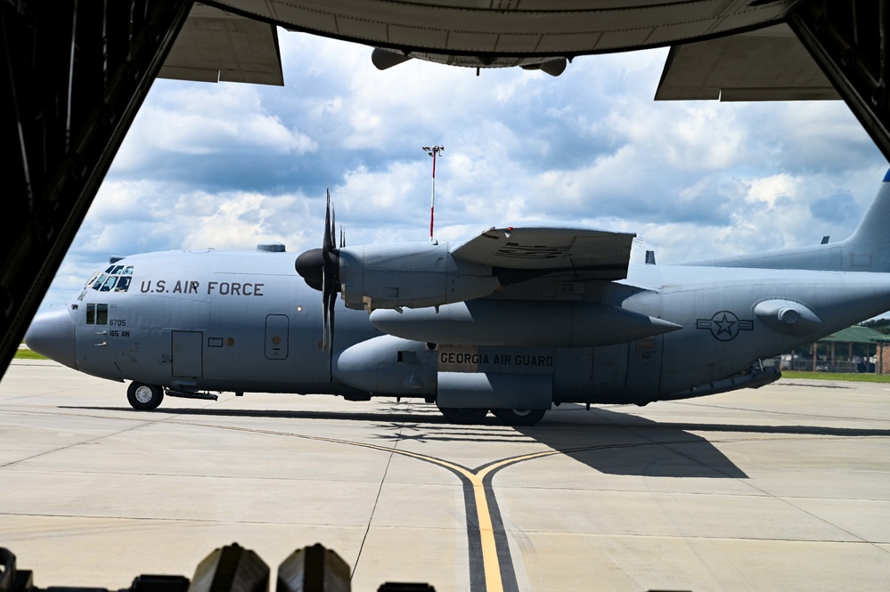 DVIDS - Images - The 165th Airlift Wing showcases C-130H fleet ...