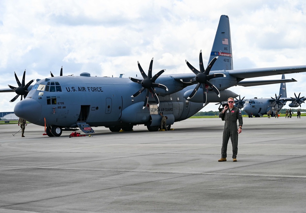 The 165th Airlift Wing showcases C-130H fleet modernization