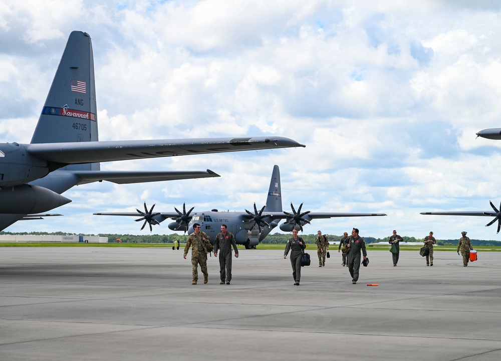 The 165th Airlift Wing showcases C-130H fleet modernization