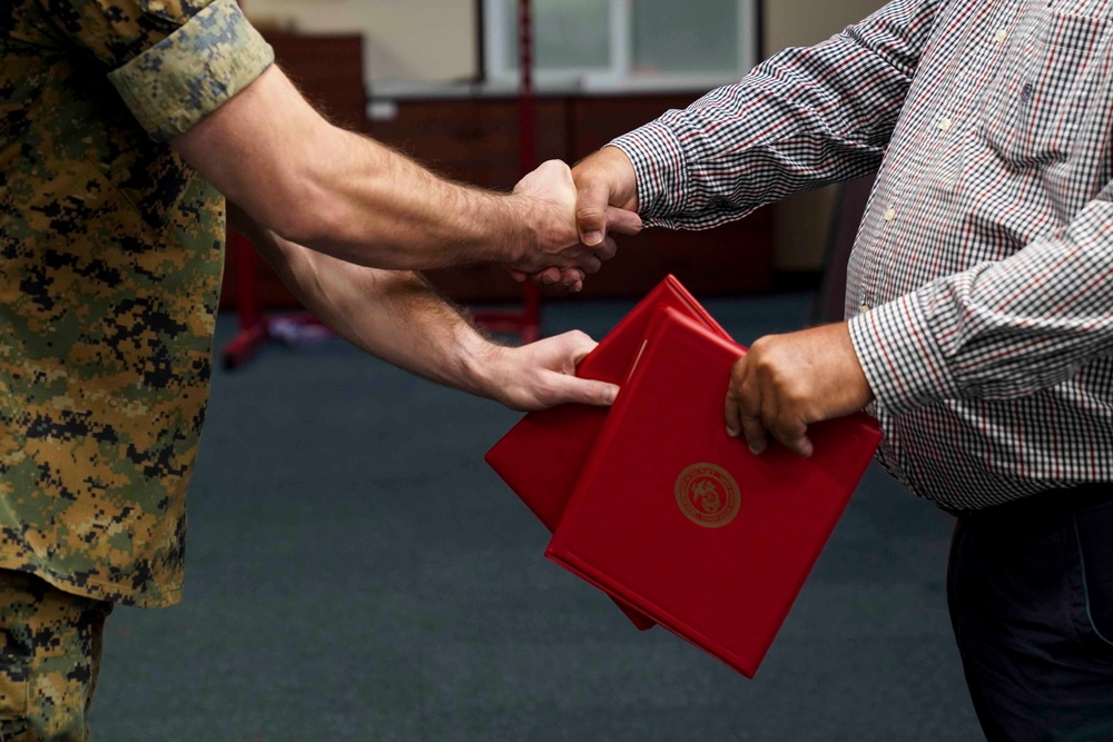 Long Island native retires after 37 years of civilian service to US Marine Corps