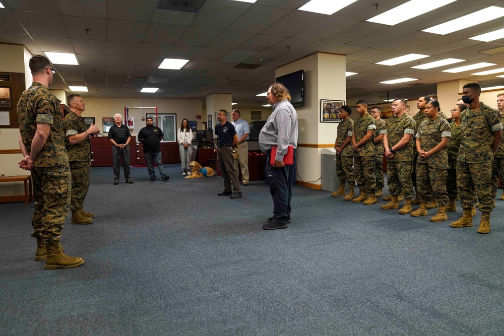 Long Island native retires after 37 years of civilian service to US Marine Corps