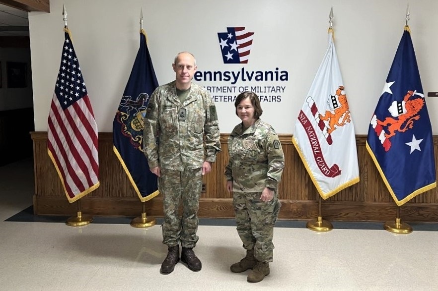 Lithuanian Land Forces commander visits Pa.