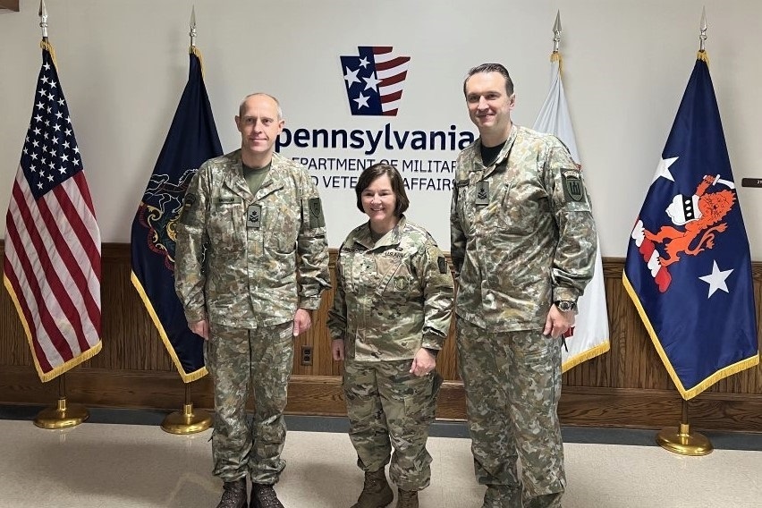 Lithuanian Land Forces commander visits Pa.