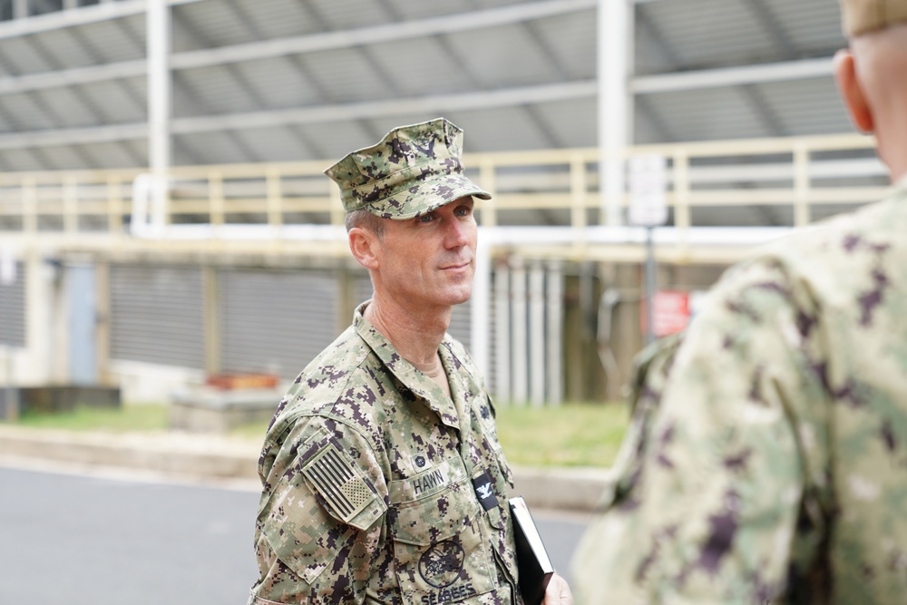 Capt. Eric J. Hawn, commanding officer, NAVFAC Washington